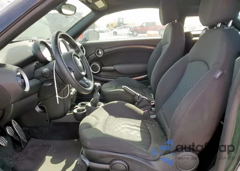 2013 Mini Cooper Coupe S из США, поврежденный, VIN WMWSX3C53DT409012